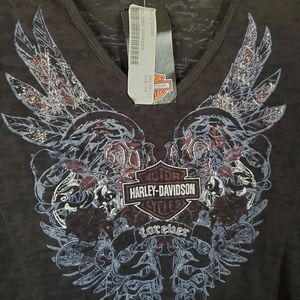 Women's Harley Davidson T Shirt